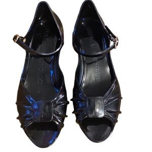 Rare Moschino ❤️ Kartell wedge platform jelly shoes